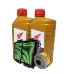 KIT SERVICE FILTROS ORIGINAL Y ACEITE HGO SEMI SINTETICO CRF 250L en internet