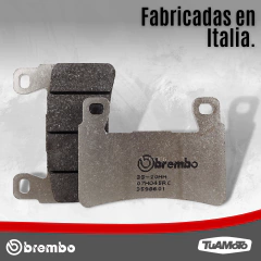 Imagen de PASTILLA DE FRENO DELANTERA HONDA CBR600/ZX/6R BREMBO