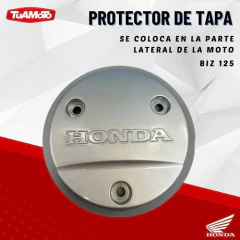 PROTECTOR TAPA DE MOTOR HONDA BIZ 125 en internet