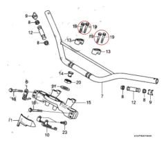 TORNILLO DE REBORDE 8X36 HONDA - comprar online