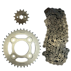 KIT DE TRANSMISIÓN NEW WAVE S 37/14-104 428HS PRO-CHAIN GOLD en internet