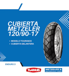 CUBIERTA 120/90-17 TT TOURANCE METZELER - comprar online