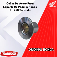 Imagen de COLLAR DE ACERO PARA SOPORTE DE PEDALIN HONDA XR 250/TORNADO