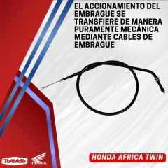CABLE EMBRAGUE HONDA AFRICA TWIN - Tuamoto Mayorista