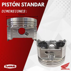 PISTON HONDA CB1 / CB125 STANDAR - tienda online