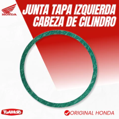 JUNTA TAPA IZQUIERDA CABEZA DE CILINDRO HONDA BIZ 125L - Tuamoto Mayorista
