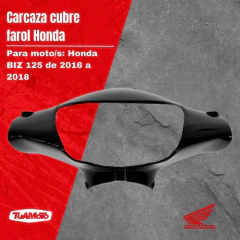 CUBRE OPTICA HONDA BIZ 125 NEGRO
