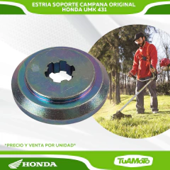 ESTRIA SOPORTE CAMPANA HONDA UMK 435 MODELO VIEJO - Tuamoto Mayorista