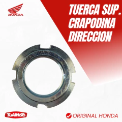 TUERCA SUPERIOR CRAPODINA DIRECCION HONDA XR125 / TORNADO / XRE - Tuamoto Mayorista