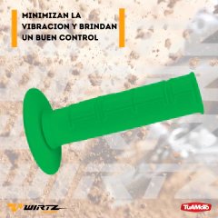 PUÑOS WIRTZ MX VERDE FLUOR - Tuamoto Mayorista