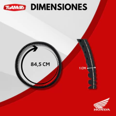 CORREA TRANSMISIÓN HONDA PCX 150 2016/18 - tienda online