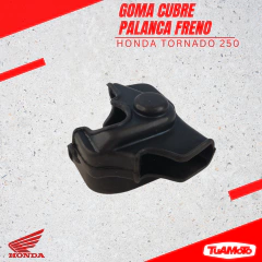 GOMA CUBRE PALANCA FRENO HONDA TORNADO - Tuamoto Mayorista