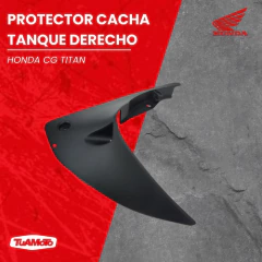 PROTECTOR CACHA TANQUE DERECHA HONDA CG TITAN - Tuamoto Mayorista