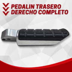 PEDALIN TRASERO DERECHO COMPLETO HONDA VARADERO - Tuamoto Mayorista
