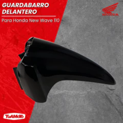 GUARDABARRO DELANTERO NEGRO HONDA NEW WAVE S - Tuamoto Mayorista