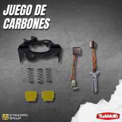 JUEGO DE CARBONES HONDA CG TITAN 150 - Tuamoto Mayorista