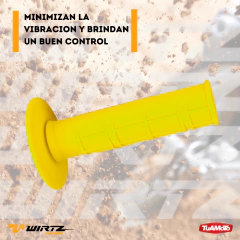 PUÑOS WIRTZ MX AMARILLO FLUOR - Tuamoto Mayorista