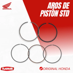 AROS DE PISTON ESTÁNDAR HONDA XR 125L - Tuamoto Mayorista