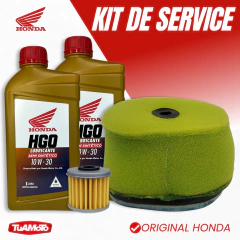 KIT SERVICE FILTROS ORIGINAL Y ACEITE HGO SEMI SINTETICO CRF 250R 14/17 - Tuamoto Mayorista
