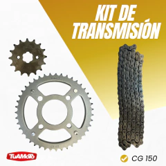 KIT DE TRANSMISIÓN CG 150 43/16-118 428HS PRO-CHAIN GOLD - Tuamoto Mayorista