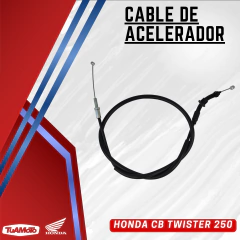 CABLE ACELERADOR HONDA CB 250 TWISTER (2018/2020) B - Tuamoto Mayorista
