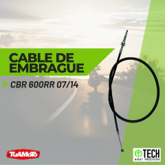 CABLE EMBRAGUE HONDA CBR 600RR (2007/2014) - Tuamoto Mayorista