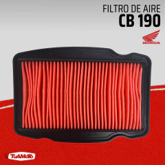 FILTRO DE AIRE HONDA CB 190 - Tuamoto Mayorista