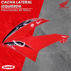 CACHA LATERAL IZQUIERDO TANQUE HONDA XR 125L TYPE2 - Tuamoto Mayorista