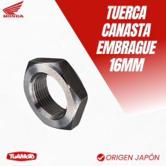 TUERCA 16MM CANASTA EMBRAGUE HONDA TORNADO / TWISTER
