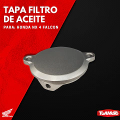 TAPA FILTRO DE ACEITE HONDA NX 4 FALCON - Tuamoto Mayorista