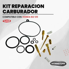KIT REPARACIÓN CARBURADOR HONDA BIZ 125 VEDAMOTORS - Tuamoto Mayorista