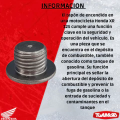 TAPON DE ENCENDIDO HONDA XR 125L - Tuamoto Mayorista