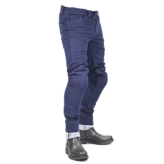 JEANS CON PROTECCIONES FOURSTROKE RANGER RIDING DENIM NAVY - Tuamoto Mayorista