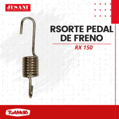 RESORTE PEDAL DE FRENO RX 150 JUSANI - Tuamoto Mayorista