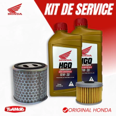KIT SERVICE FILTROS ORIGINAL Y ACEITE HGO SEMI SINTETICO XRE 300 - Tuamoto Mayorista