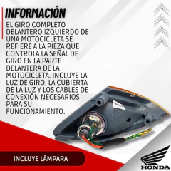 GIRO COMPLETO DEL DERECHO HONDA BIZ 105 - tienda online