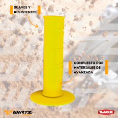 PUÑOS WIRTZ MX AMARILLO FLUOR - tienda online
