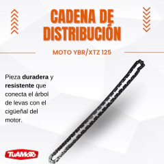 CADENA DISTRIBUCIÓN YBR/XTZ 125 JUSANI - tienda online