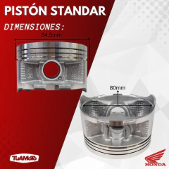 PISTON STANDAR HONDA NX4 FALCON - Tuamoto Mayorista