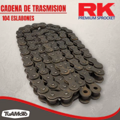 KIT TRANSMISIÓN HONDA NEW WAVE 110 S 420/37-14 104E RK 2013/2017 - tienda online