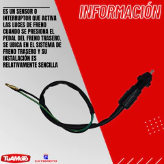BULBO DE FRENO TRASERO BLITZ/ZB 110 CATI - tienda online