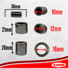 KIT BUJES BIELETA NX 400 FALCON PRO FACTORY - tienda online