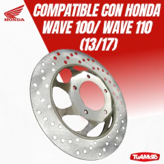 DISCO DE FRENO DELANTERO HONDA WAVE 100 / WAVE 110 (13/17) - tienda online
