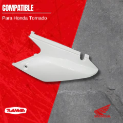CACHA BAJO ASIENTO IZQUIERDO HONDA TORNADO BLANCO - tienda online