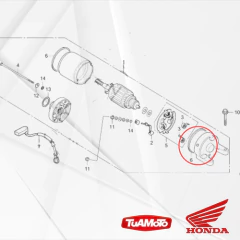 Imagen de ORING MOTOR ARRANQUE HONDA TORNADO / TWISTER