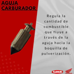 Imagen de AGUJA CARBURADOR HONDA
