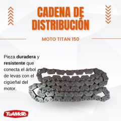 Imagen de CADENA DISTRIBUCIÓN TITAN 150 JUSANI