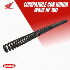 RESORTE BARRAL DELANTERO HONDA WAVE 100 - tienda online