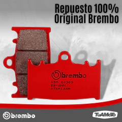 PASTILLA DE FRENO DELANTERA SINTERIZADA VERSYS 1000/NINJA 600 BREMBO - comprar online
