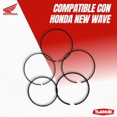 AROS DE PISTON 0.25 HONDA NEW WAVE - tienda online